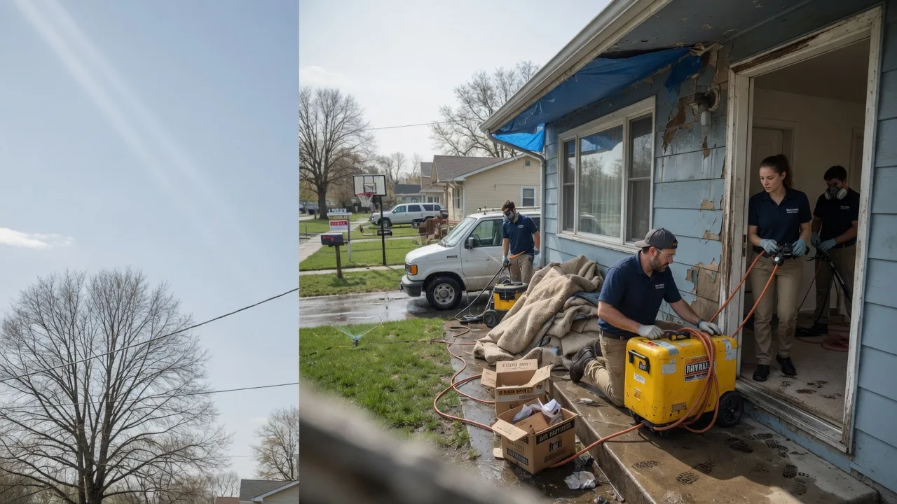 Basement Flood Cleanup in Princeton, WI near me
